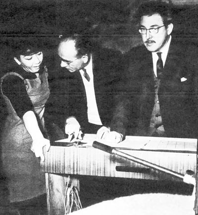 Belle Gonzalez in rehearsal